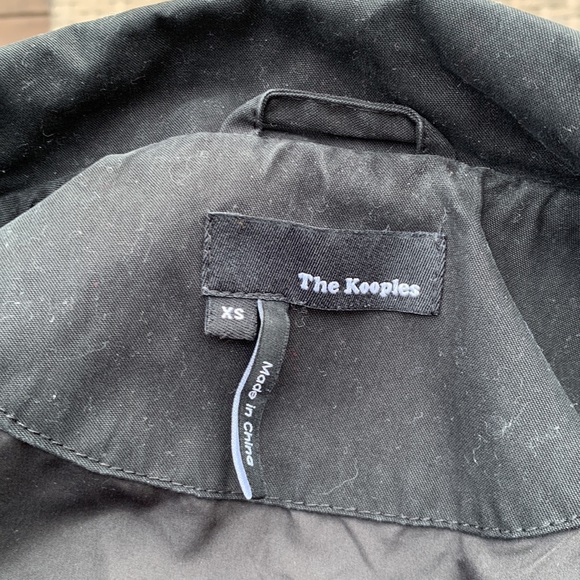 The Kooples long biker jacket Sz XS - Picture 8 of 10